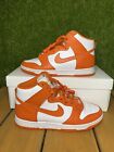 Size 8 - Nike Dunk High Sp Syracuse 2021 Dd1399-101 Orange Mens Sneakers