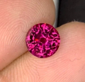 Natural Deep Pink Spinel Gemstone For Jewelry Making From Burma - 1.70 CT - Picture 1 of 8