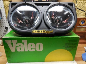 CIBIE Buffalo Turini twin SPOT lamp pod, genuine, rare, super large 8" lamps NOS - Picture 1 of 19