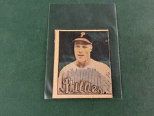 1951 Berk Ross 1-2 Hit Parade Champions RICHIE ASHBURN VGEX SHARP!! No Crease