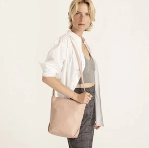 NWT J. Crew Oslo Soft Leather Bucket Bag - Warm Clay - Picture 1 of 2