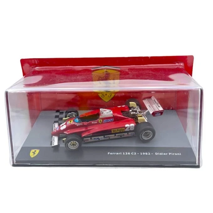 Modellino F1 Atlas Ex Magazine 1/43 Ferrari 126 C2 1982 #28 D. Pironi - Immagine 1 di 1