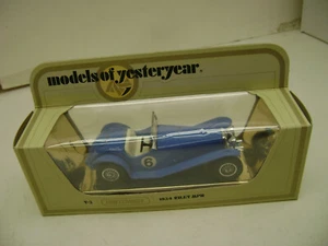 1978 MATCHBOX LESNEY MODELS OF YESTERYEAR Y-3 1934 RILEY MPH NEW IN BOX - Picture 1 of 4