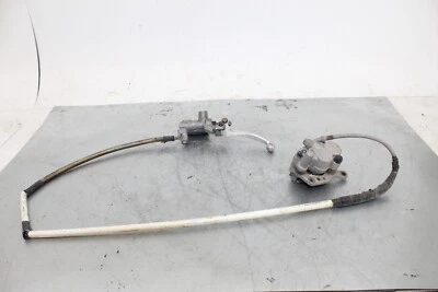 Yamaha YZ125 YZ 125 1997 97 OEM LÍNEA DE FRENO DELANTERA PINZA MANGUERA CILINDRO MAESTRO Foto 1 de 4