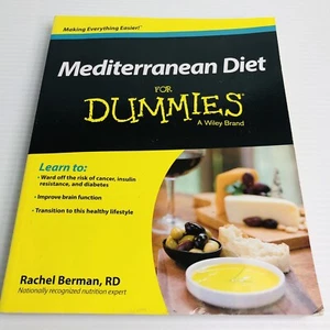 Mediterranean Diet for Dummies by Rachel Berman (2013, Trade Paperback) - Picture 1 of 10