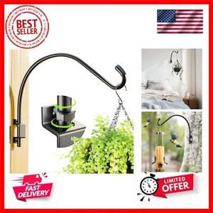 16 Inch Swivel Plant Hanger: Heavy Duty Hook for Bird Feeder, Plant, Flower B... - Picture 1 of 7