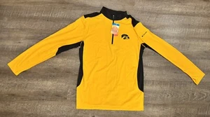 Iowa Hawkeyes Omni Shade Columbia 1/4 Zip Jacket Pullover Adult Extra Large - Picture 1 of 7