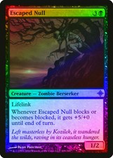 Escaped Null FOIL Rise of the Eldrazi Played MTG Magic DNA GAMES