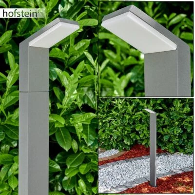 LED Garten Wege Poller Laterne Beleuchtung Außen Steh Stand Lampen Anthrazit - Bild 1 von 4