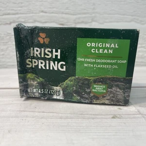 Irish Spring Bar Soap for Men Aloe Mist Deodorant Bar Soap 3.7 Oz 1 Pack - Picture 1 of 6