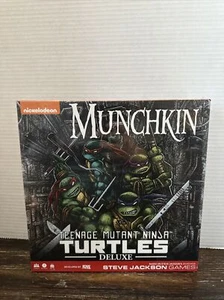 Brandneu Munchkin Teenage Mutant Ninja Turtles TMNT Deluxe Brettspiel - Bild 1 von 8