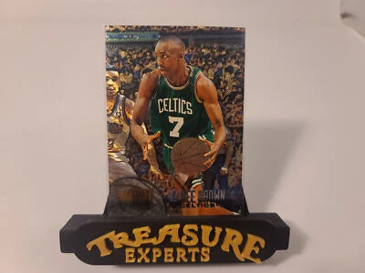 1995-96 Fleer Metal #5 Dee Brown Boston Celtics Basketball Card NM-MT - Image 1 of 2