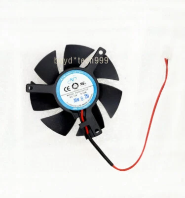 cooling fan 47mm FD5010U12S Fan Hole distance 39mm 2Pin 12V 0.22A Graphics card - Image 1 of 4