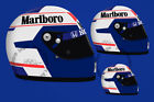 x2 Alain Prost F1 Helmet Stickers Vinyl 1984 - 1993 - Scuderia GP