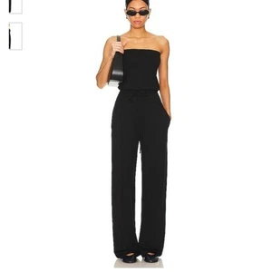Lovers + Friends Women's Black Valentia Jumpsuit Womens Size M - Picture 1 of 5