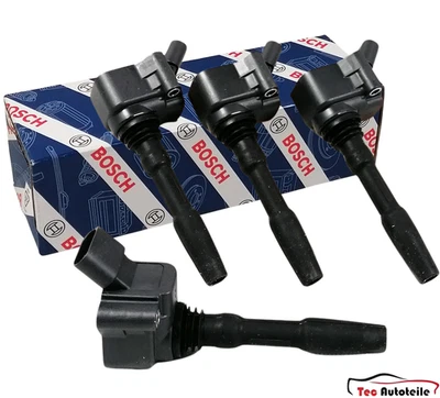 4x Bosch Ignition Coil For Audi Seat Cupra Skoda VW TSI TFSI - Image 1 of 2