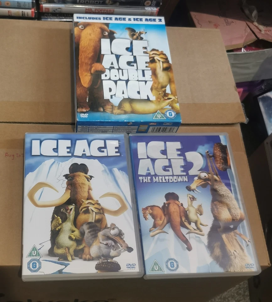 Ice Age & Ice Age 2: The Meltdown Double Pack 2-Film Dvd Children's Family Set - Image 1 of 1
