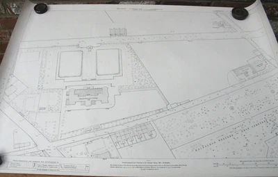 1895 Ordnance Survey Office Town Plan- Edinburgh Melville's Stewart College - Image 1 of 4