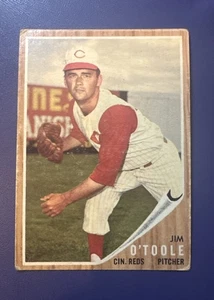 1962 TOPPS #450 JIM O’TOOLE CINCINNATI REDS PITCHER *FREE SHIPPING* - Picture 1 of 2