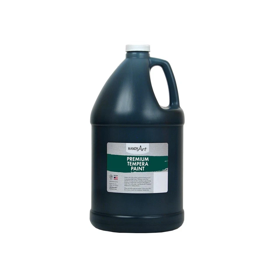 Handy Art Premium Tempera Paint Gallon Black - Image 1 of 1