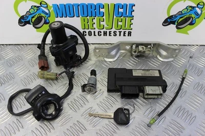 Honda CBR 1000 RR Lock Set ECU HISS Locks Fireblade 2006 2007 CBR1000RR B146 - Immagine 1 di 4