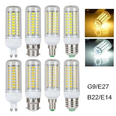 G9 E27 B22 GU10 E14 LED Mais Lampe Leuchtmittel Warmweiß/Kaltweiß 7W 12W 20W 25W - Bild 1 von 4