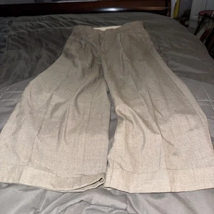 GEORGE BEIGE KHAKI PANTS BOYS SIZE 10 FLAT-FRONT-100% COTTON WAIST! - Picture 1 of 8