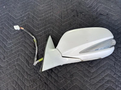 Espejo de puerta izquierdo Lexus GS350 GS450h 2008-2010 blanco opalino perla conductor 15 cables Foto 1 de 4