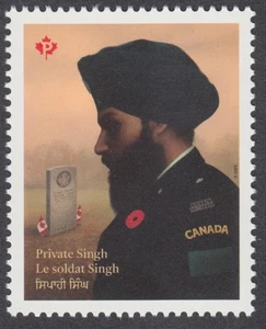 Canada - *NEW* Private Singh (2025), From Stamp Pane - MNH - Picture 1 of 1