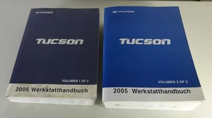 Manual De Taller Volumen 1+2 Hyundai Tucson JM 1ª Generación 2005 Estado 07/2004 - Imagen 1 de 10