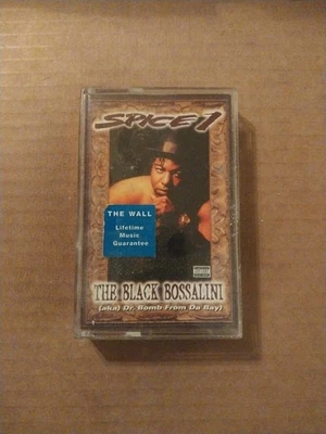 Spice 1 The Black Bossalini (a.k.a. Dr. Bomb from Da Bay) Cassette Tape - Image 1 of 4