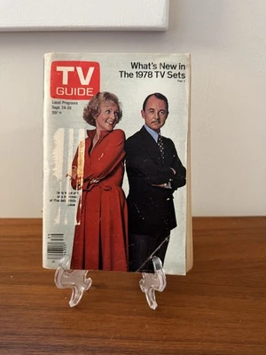 TV Guide September 24-30 1977 NY Metro Edition - Betty White - Image 1 of 2