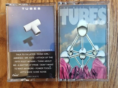 THE TUBES 2 Cassette The Best Of The Completion Backward Principle - Imagem 1 de 2