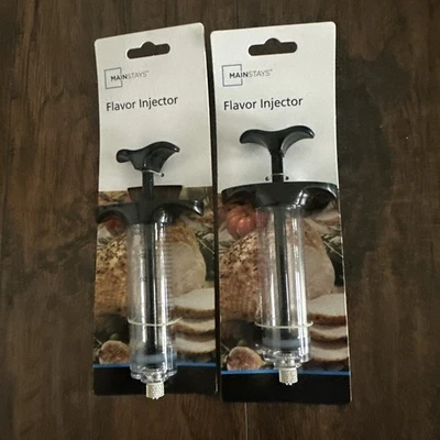 Aguja inyectora de 2 sabores de acero inoxidable 30 ml capacidad de volumen apta para lavavajillas Foto 1 de 4