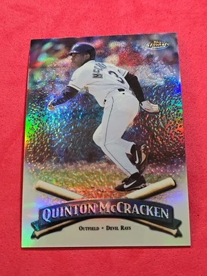  1998 Quinton McCracken Topps Finest #222r REFRATOR  - Imagem 1 de 2