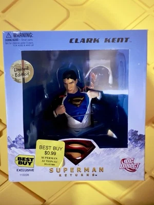 Figura coleccionable exclusiva de Clark Kent de DC Direct Superman Returns Best Buy Foto 1 de 4