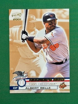 2001 Pacific Baseball AL Decade's Best 1995 HR Champ #7 Albert Belle Foto 1 de 2