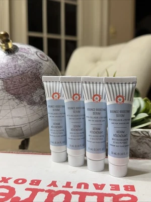 First Aid Beauty FAB Hydrating Serum with Hyaluronic Acid 10mL  x 4 Tubes (td1) - Image 1 of 4