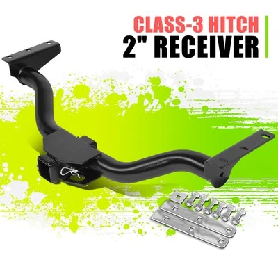 Class-3 Trailer Hitch Receiver Rear Bumper Tow Kit 2" for Nissan Xterra 00-04 - Image 1 of 4