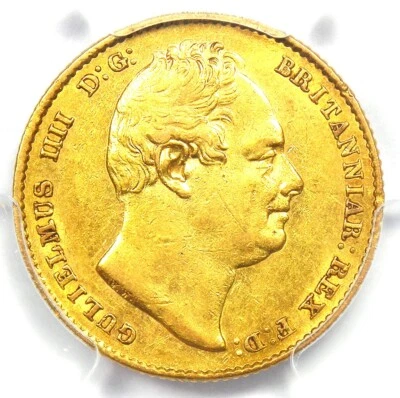 1832 Britain William IV Gold Sovereign England UK Coin 1S - Certified PCGS AU55 - Image 1 of 4
