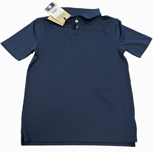 NWT Chubbies Youth Sz XS (6/7) Navy Lakeside Performance Polo Shirt Stretch UPF - Picture 1 of 8