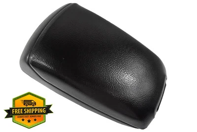 2007-2009 Kia Spectra Center Console Black Leather Lid Armrest Storage OEM - Image 1 of 4