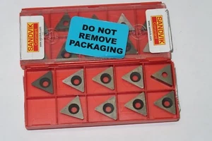 19 pcs MICRO 100 TD-6P-2 Carbide Indexable Inserts Grade C2 Uncoated - Picture 1 of 2