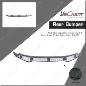 Maglia superiore paraurti posteriore FRP OE per 14-16 Lamborghini Huracan LP610-4 Coupé Spyder - Foto 1 di 10