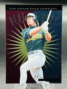 1996 Upper Deck #151 Mark McGwire Beat the Odds Foil Oakland Athletics - Picture 1 of 2