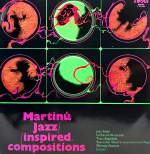 Martinu: Jazz Inspired Compositions 1972 LP Vinyl Record Album Vintage (P3) - Picture 1 of 5