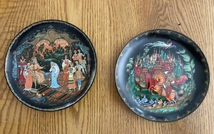 The Legend of the Snowmaiden series plates(2) - Picture 1 of 5