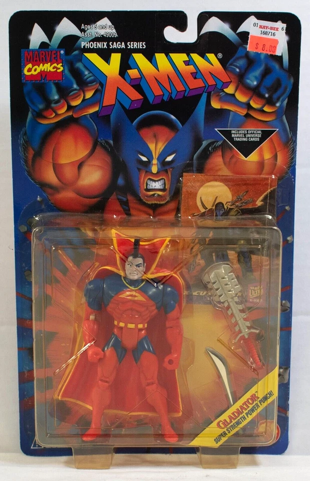 Gladiator 1994 X-men Phoenix Saga Marvel Comics Action Figure