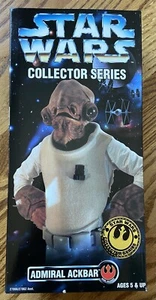 Star Wars Collector Series ADMIRAL ACKBAR 12" Action Figure NIB 1997 Kenner Toys - Picture 1 of 6