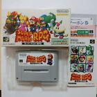 Jeu Nintendo SNES Super Famicom Super Mario RPG très bon avec boîte du Japon